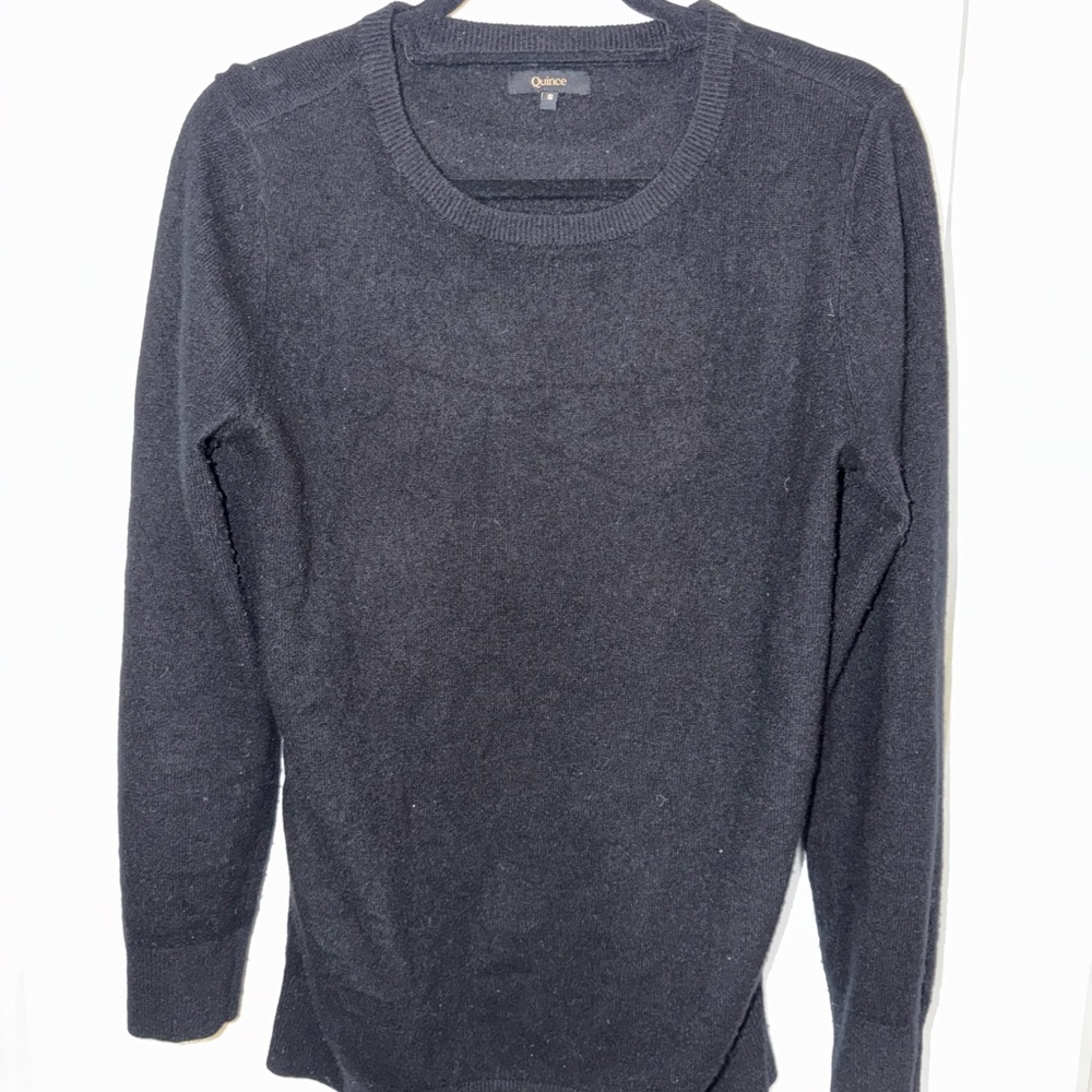 Quince Mongolian Cashmere Maternity Crewneck Sweater - Small, Like New